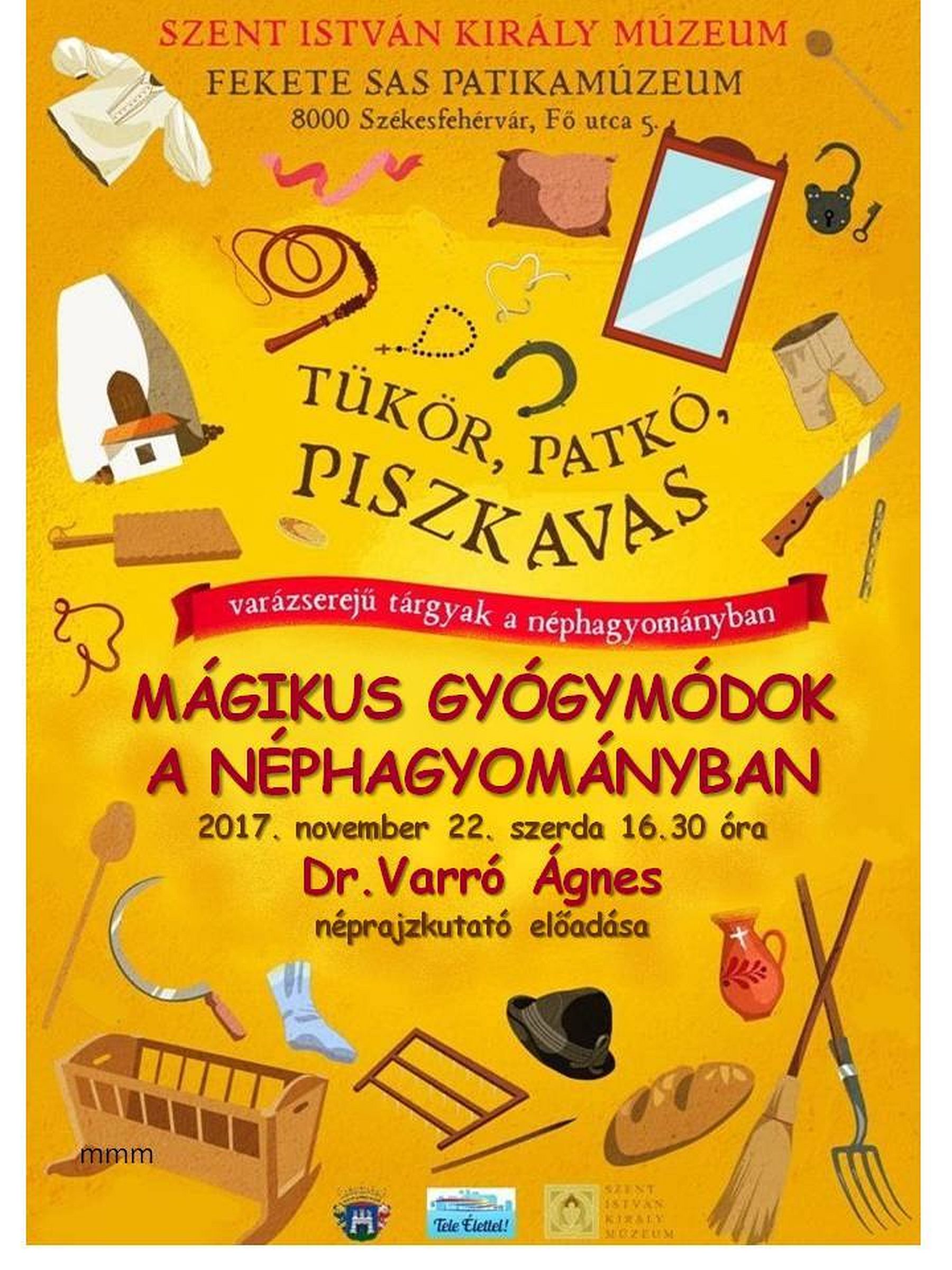 Mágikus gyógymódok a néphagyományban - előadás a Fekete Sas Patikamúzeumban
